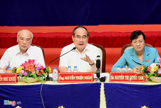Bi thu Nhan: Se bo tri nha tam cu moi cho dan Thu Thiem hinh anh