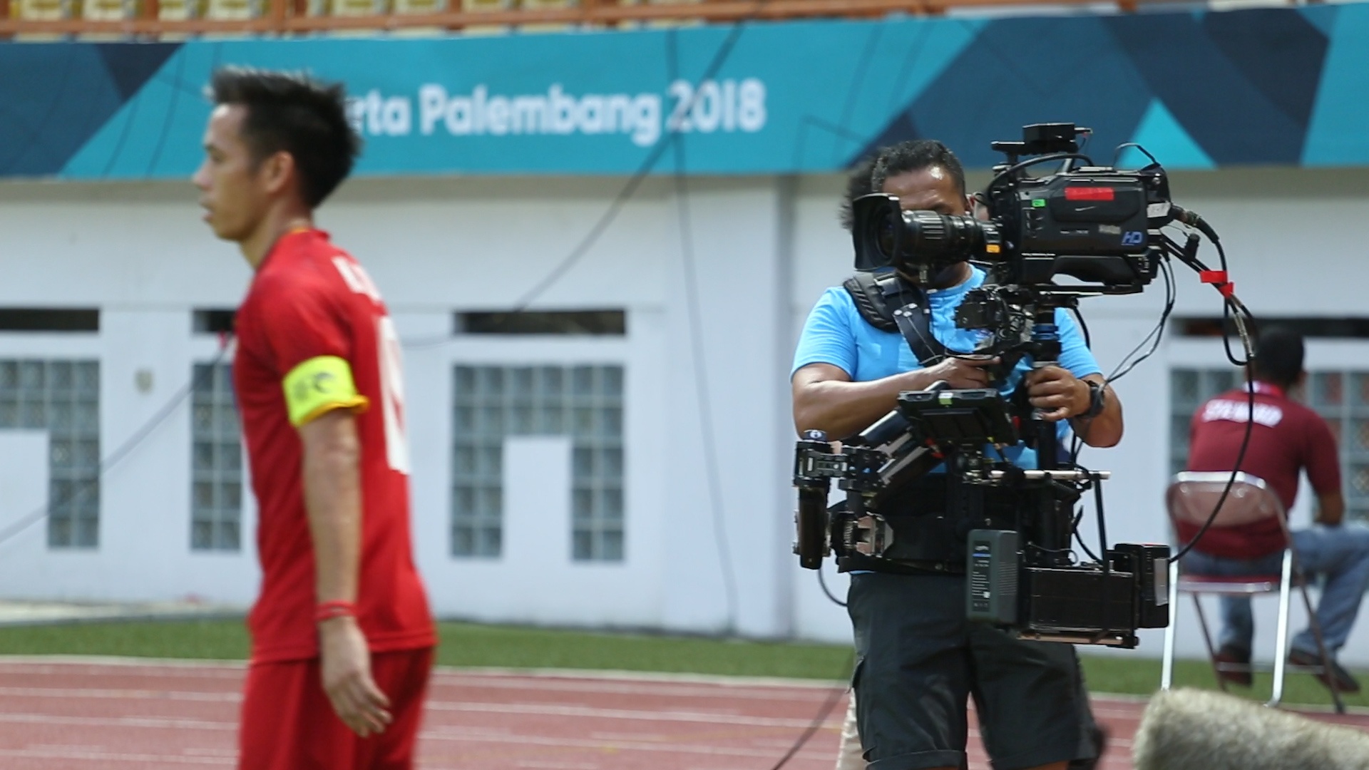 Cac dai truyen hinh co ban quyen ASIAD hoi ha lam viec hinh anh