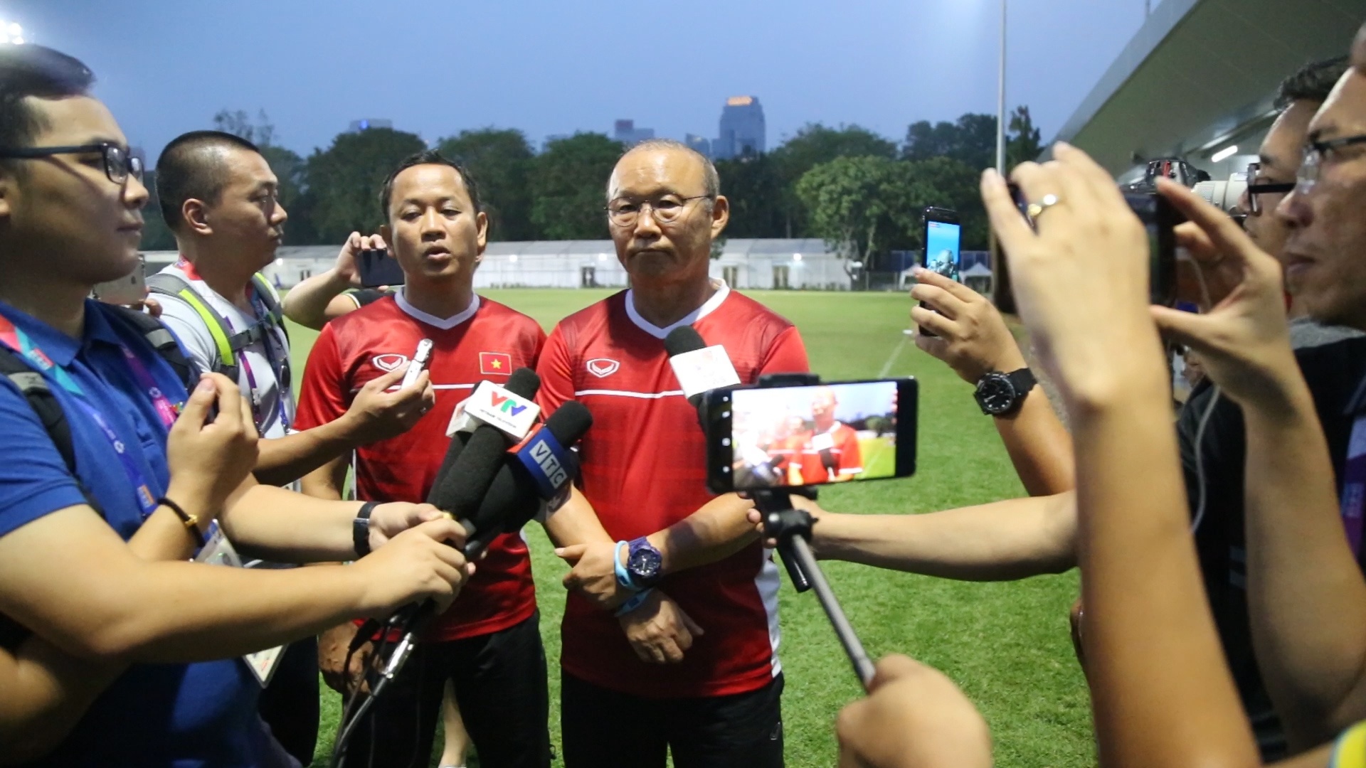 HLV Park noi gi ve Olympic Syria truoc tran tu ket ASIAD? hinh anh