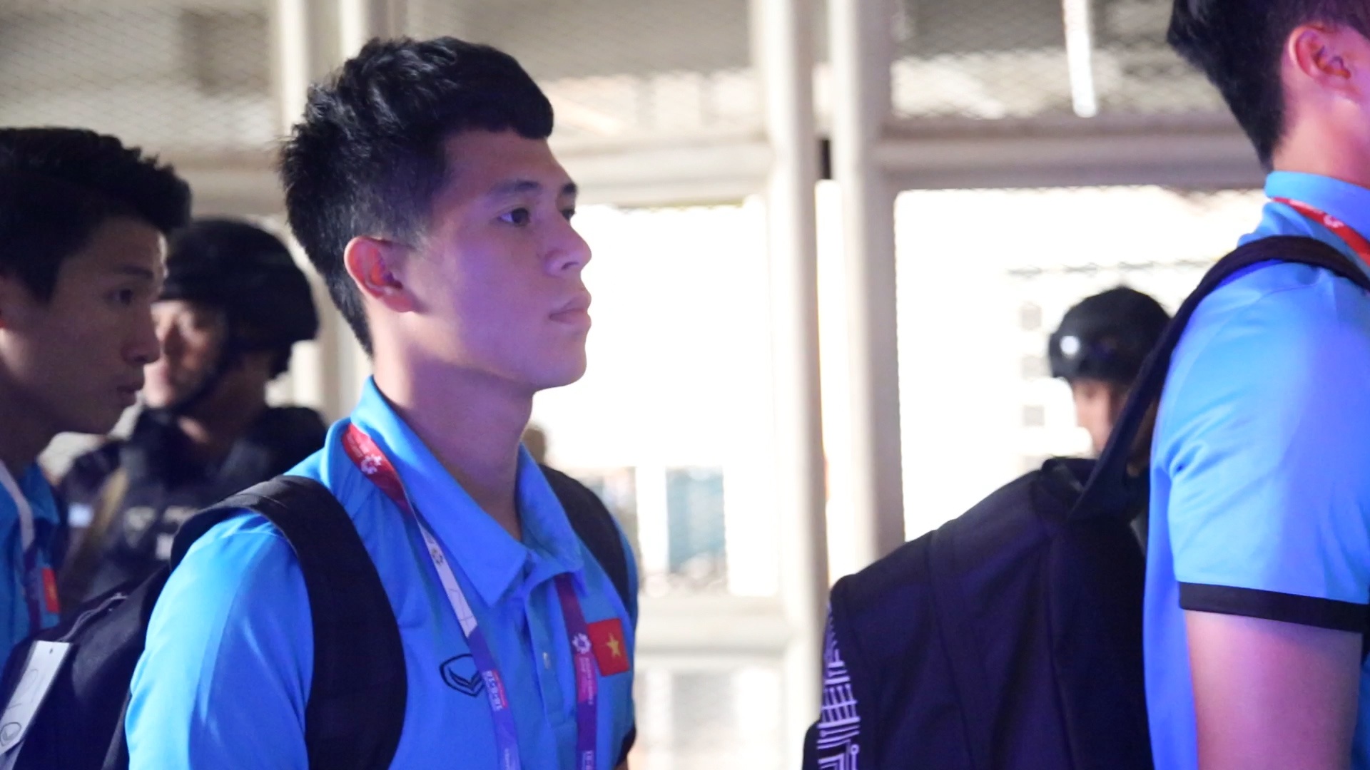 Olympic Viet Nam co mat, san sang doi dau Son Heung-min hinh anh