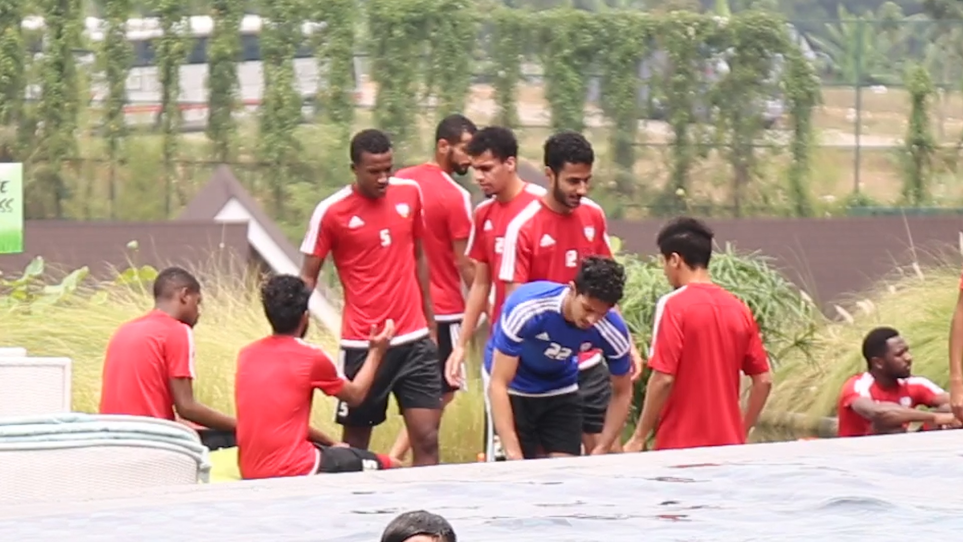 Olympic UAE tap trung toi da truoc tran tranh HCD ASIAD hinh anh