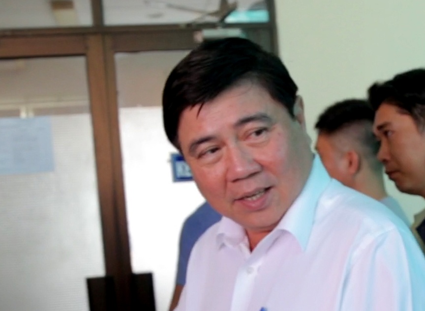 Chu tich TP.HCM xin loi nguoi dan Thu Thiem hinh anh