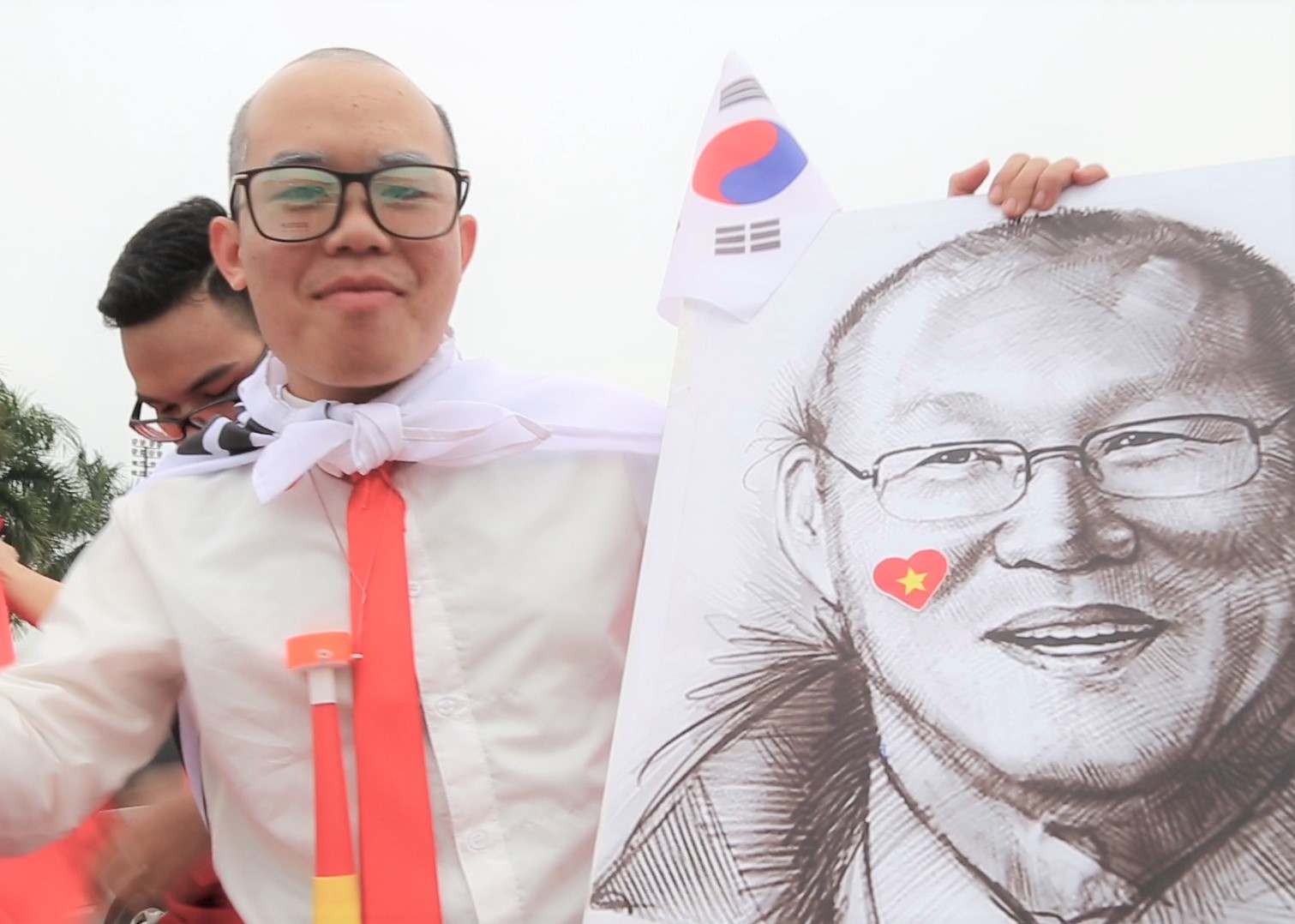 CDV hoa trang thanh HLV Park Hang-seo gay chu y tai san My Dinh hinh anh