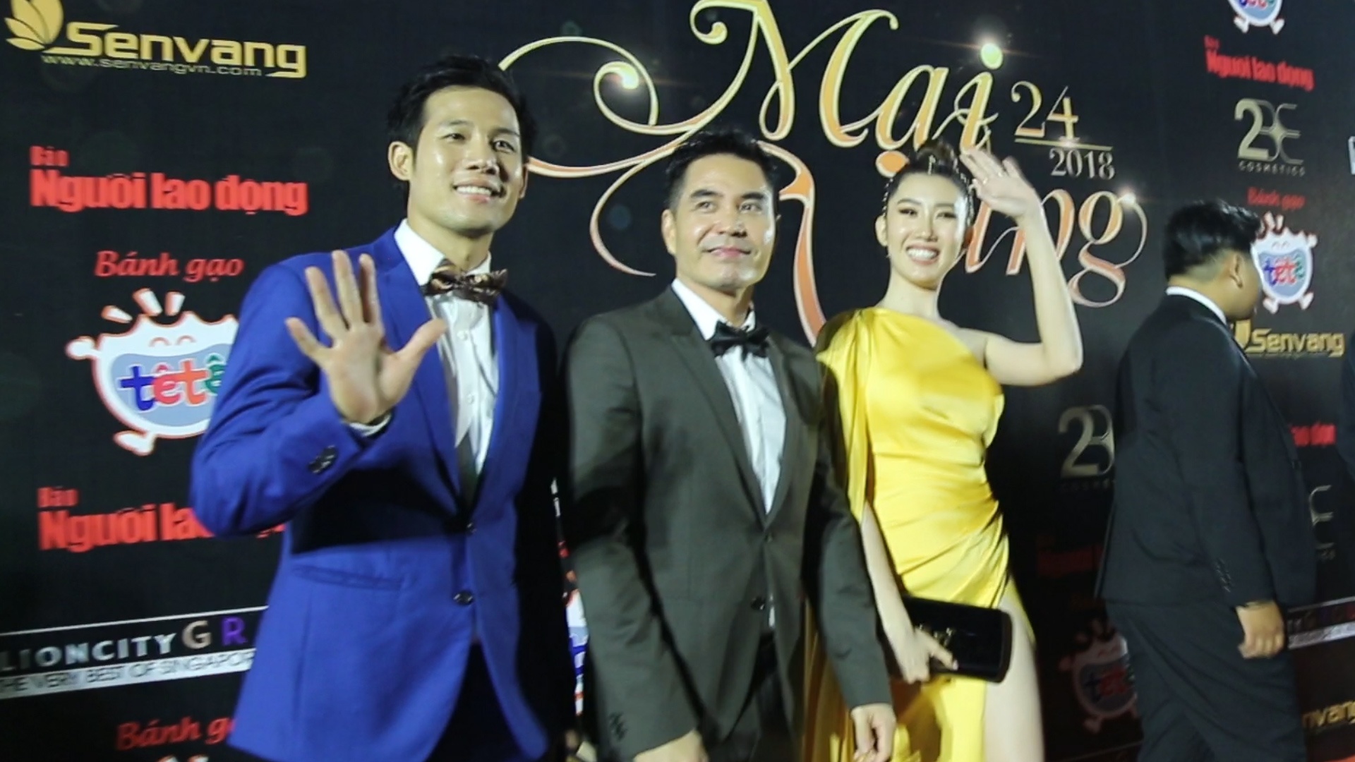 Nghe si Viet xuat hien rang ro tai le trao giai Mai Vang hinh anh