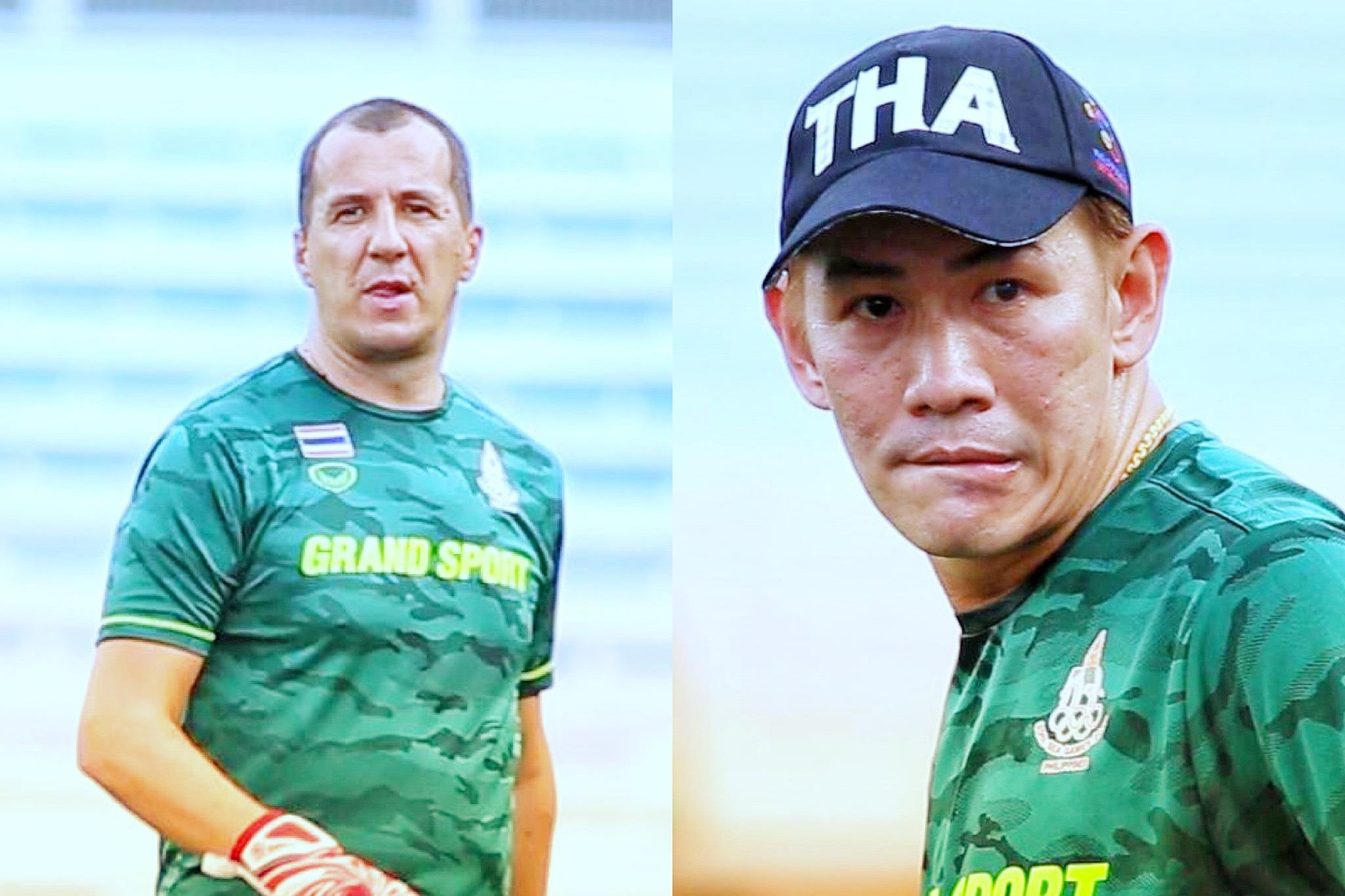 2 tro ly doi Thai Lan binh than tren san sau vu khieu khich HLV Park hinh anh