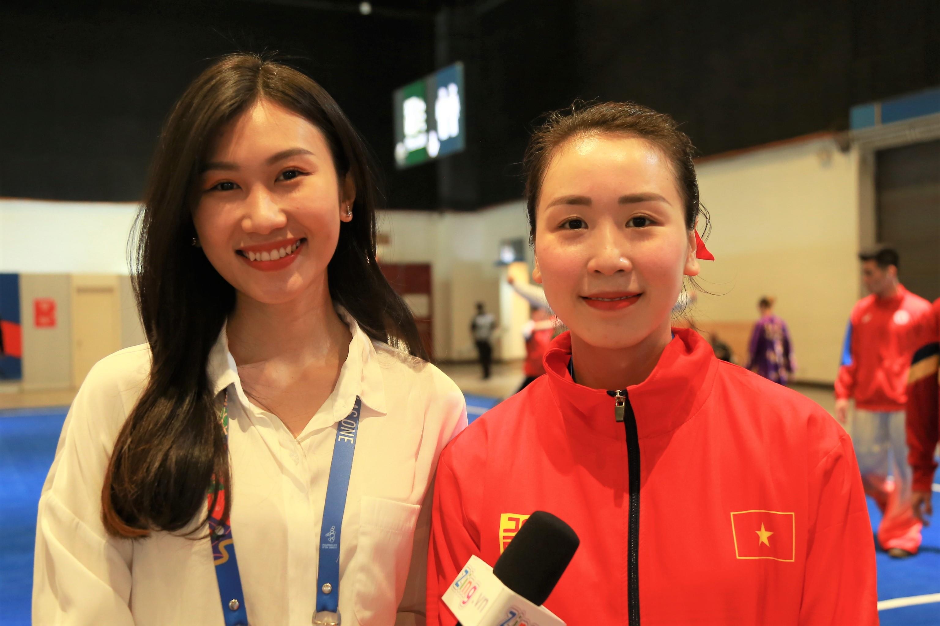 Khanh Ly chua hai long ve diem 9,48 o SEA Games hinh anh