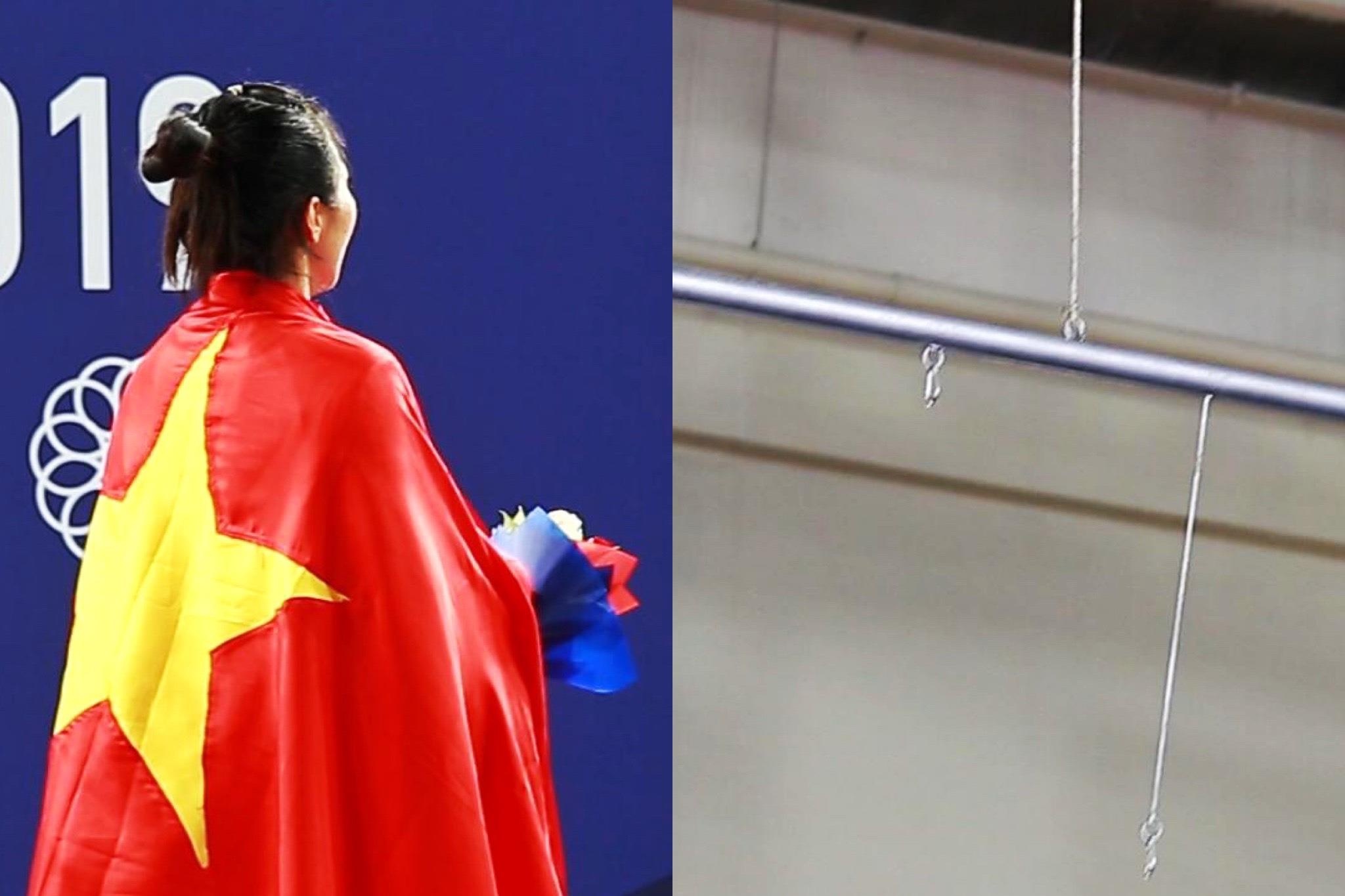 Philippines gap su co trao huy chuong khong co quoc ky hinh anh