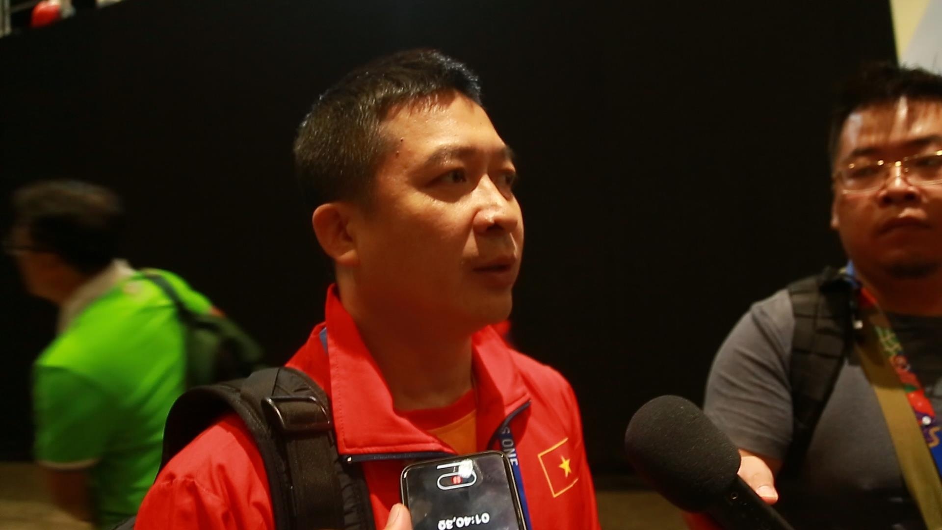 HLV truong wushu noi viec trong tai thien vi o SEA Games 30 hinh anh