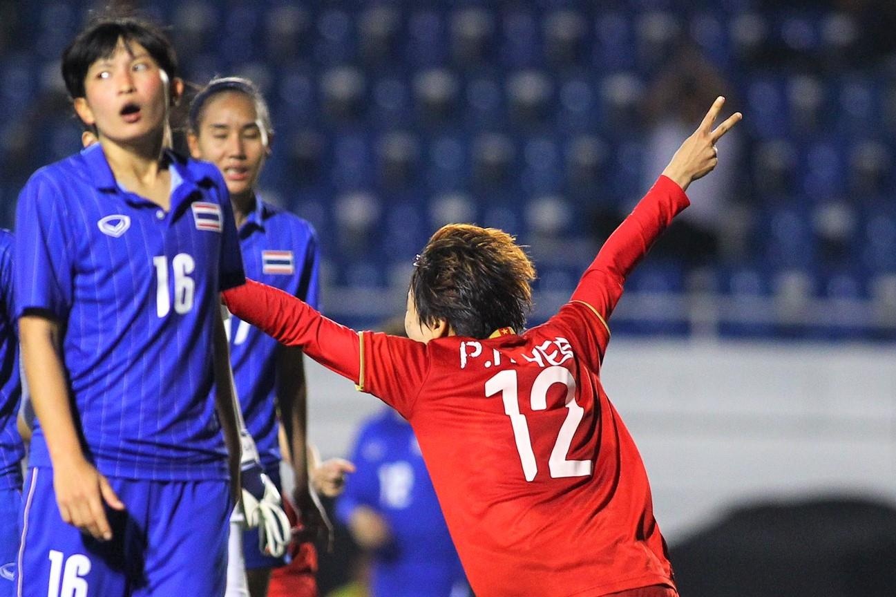 Khoanh khac Hai Yen danh dau tung luoi Thai Lan hinh anh