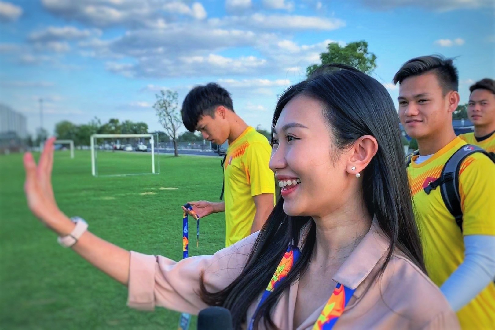 U23 Viet Nam tap kin truoc tran gap UAE, CDV doi hang gio ben ngoai hinh anh