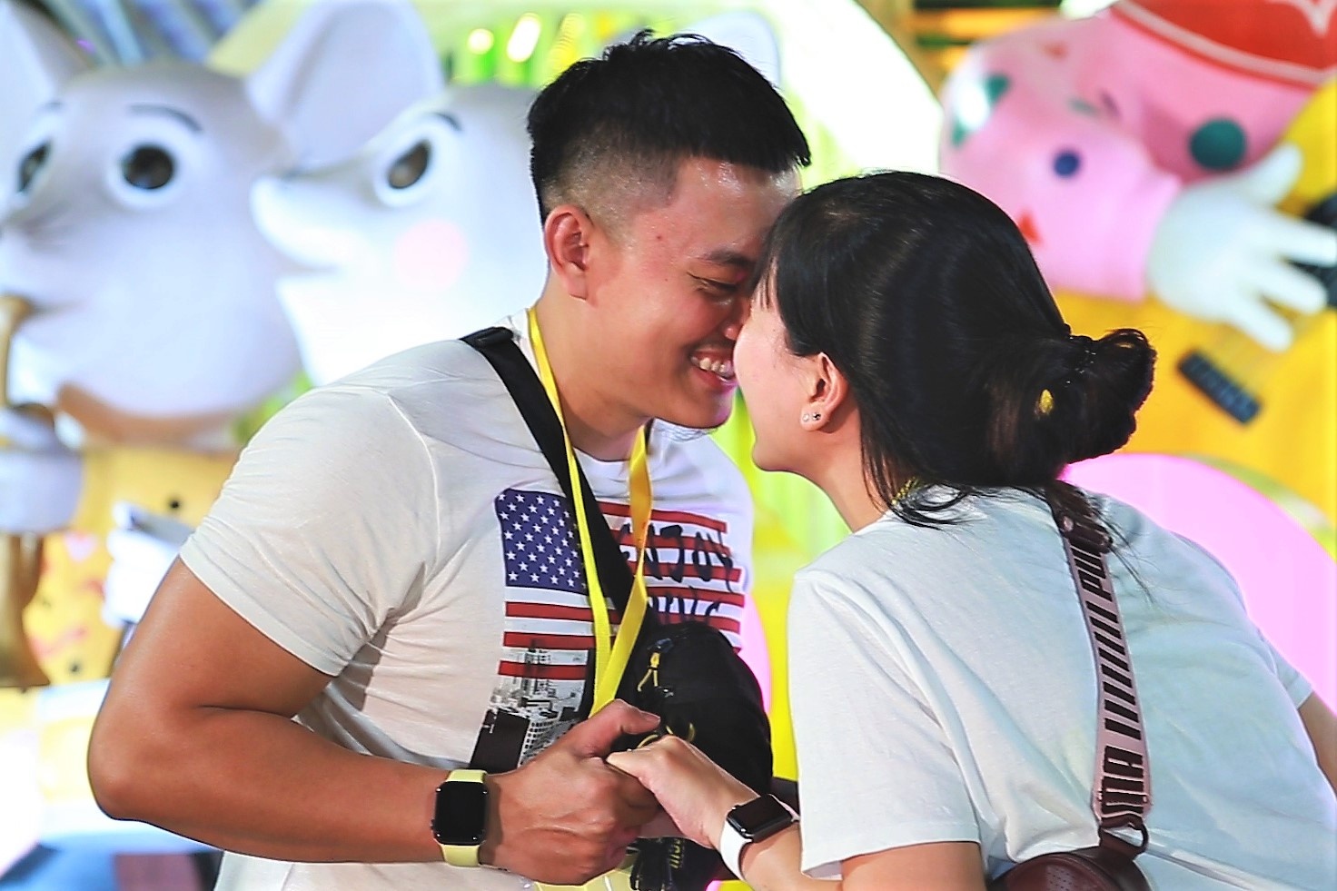 Nguoi dan TP.HCM du xuan o duong hoa Nguyen Hue hinh anh