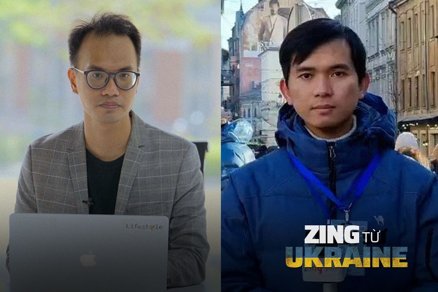 Duong pho Lviv giua luc chien su can ke hinh anh