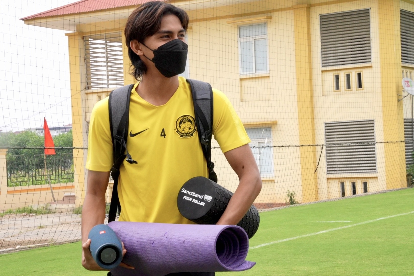 Buoi tap duy nhat cua U23 Malaysia truoc tran gap U23 Viet Nam hinh anh