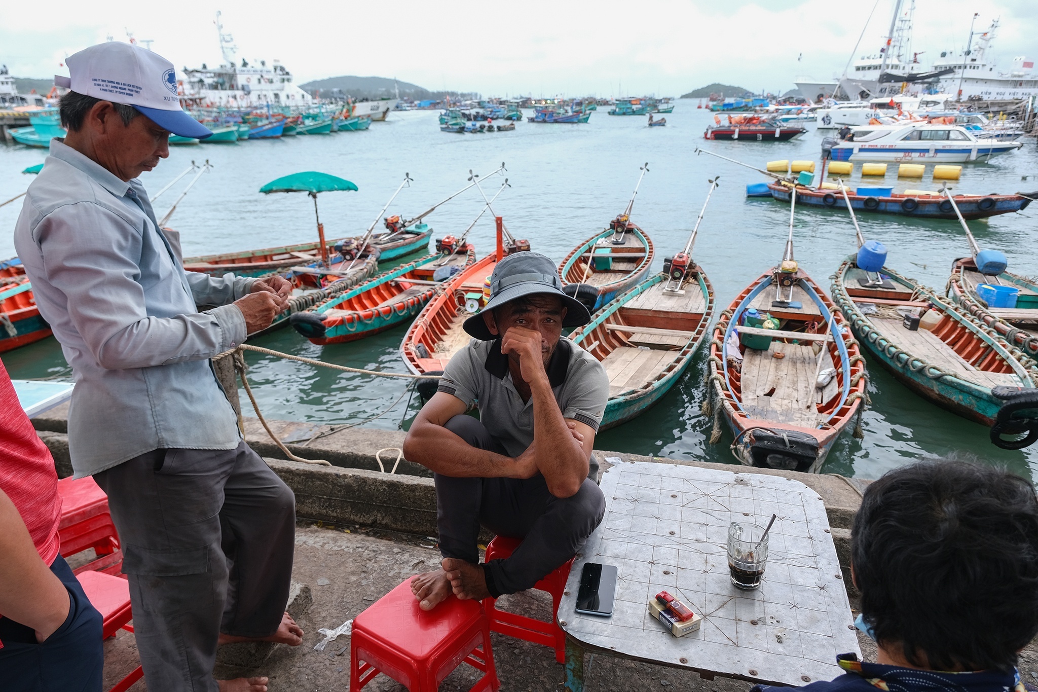 Cang quoc te o Phu Quoc xuong cap, thanh noi neo dau tau ghe du lich hinh anh