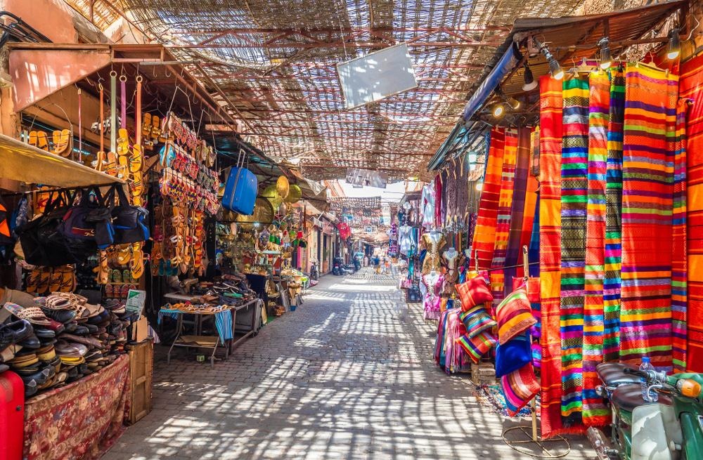 ‘Thanh pho do’ ruc ro o Morocco hinh anh