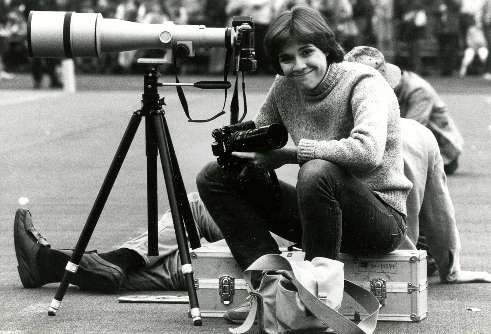 Nu phong vien anh the gioi; Dua tin chien truong anh 7