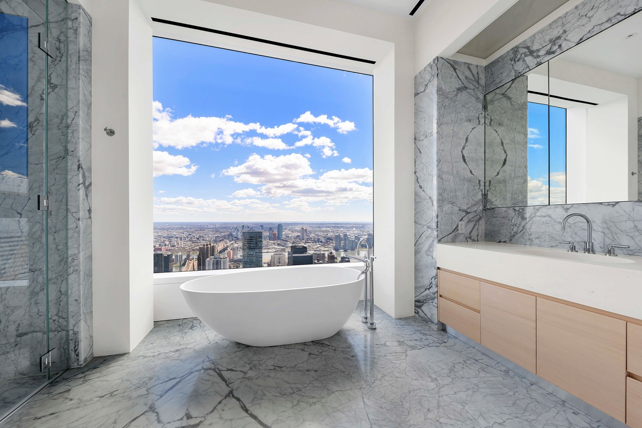 Goc nhin tu cac can ap mai cua gioi ty phu o Manhattan, My hinh anh