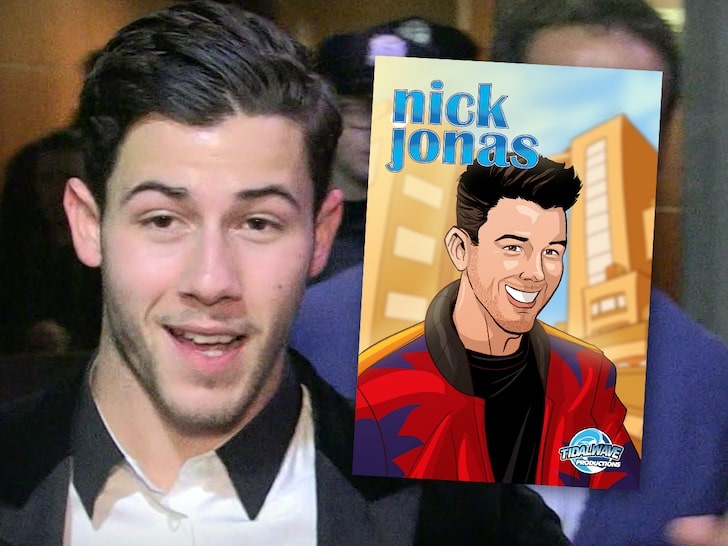 Sap ra mat truyen tranh ve Nick Jonas hinh anh
