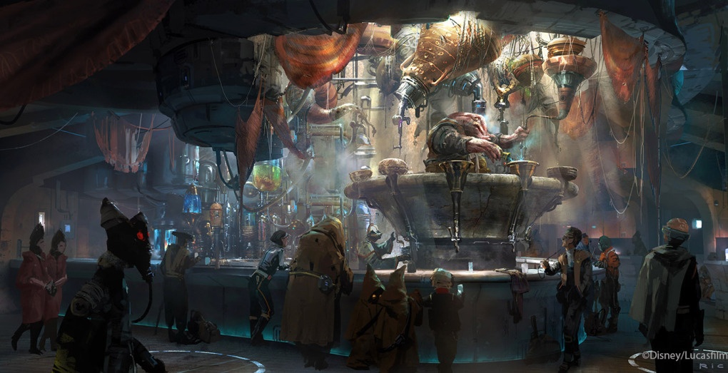 Ra mat sach ve concept art tai hien vung dat 'Star Wars' cua Disney hinh anh