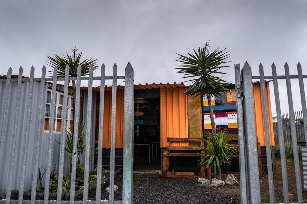 Thu vien ngheo tai Cape Town anh 1