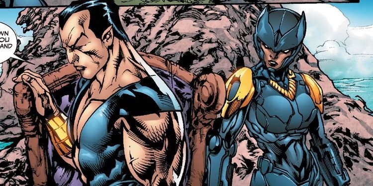 Nhung lan cham tran giua Black Panther va Namor hinh anh