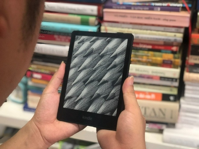 Sach dien tu tai An Do dang co gia gan bang sach bia mem hinh anh