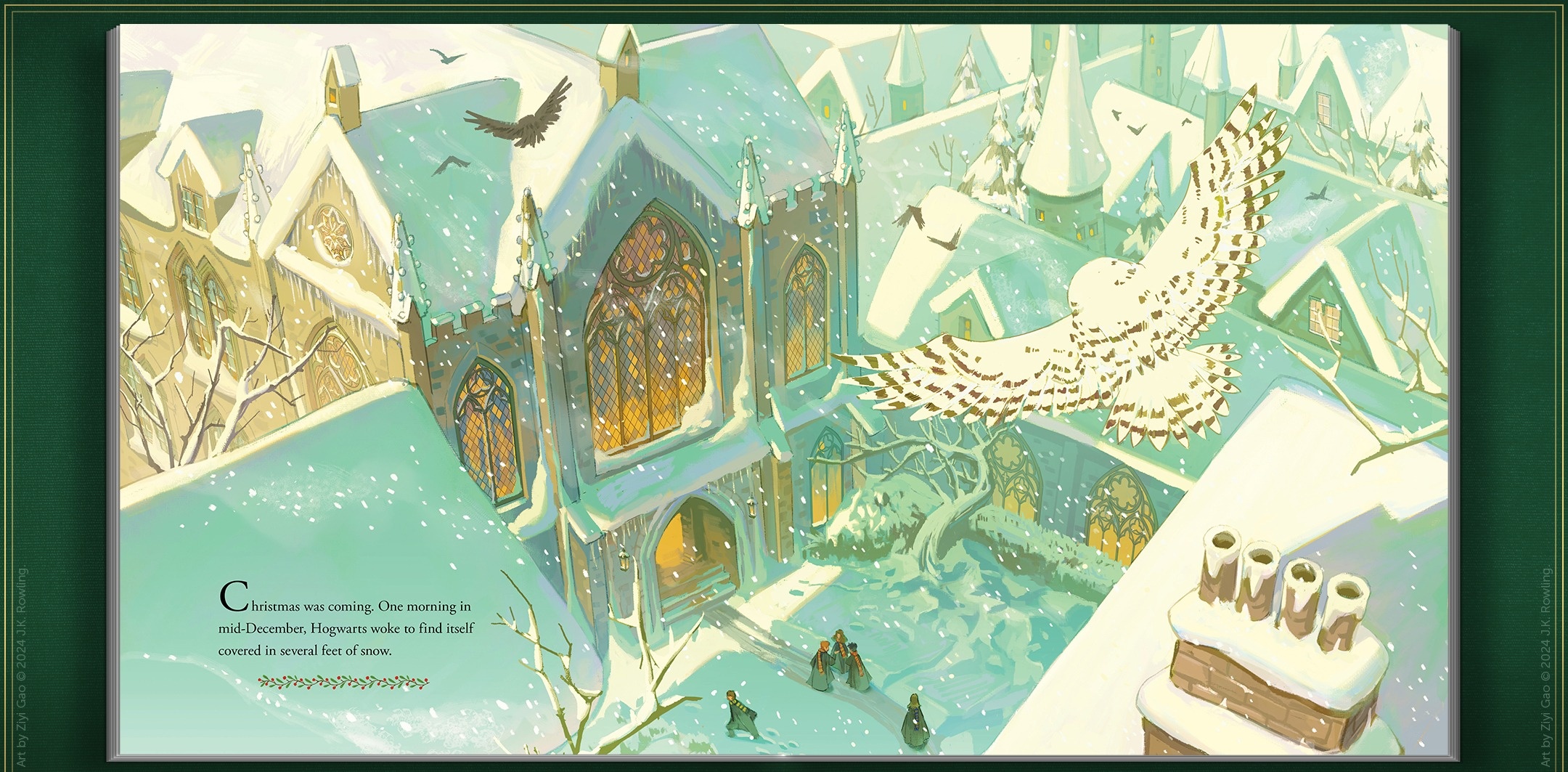 Giang sinh Harry Potter anh 5