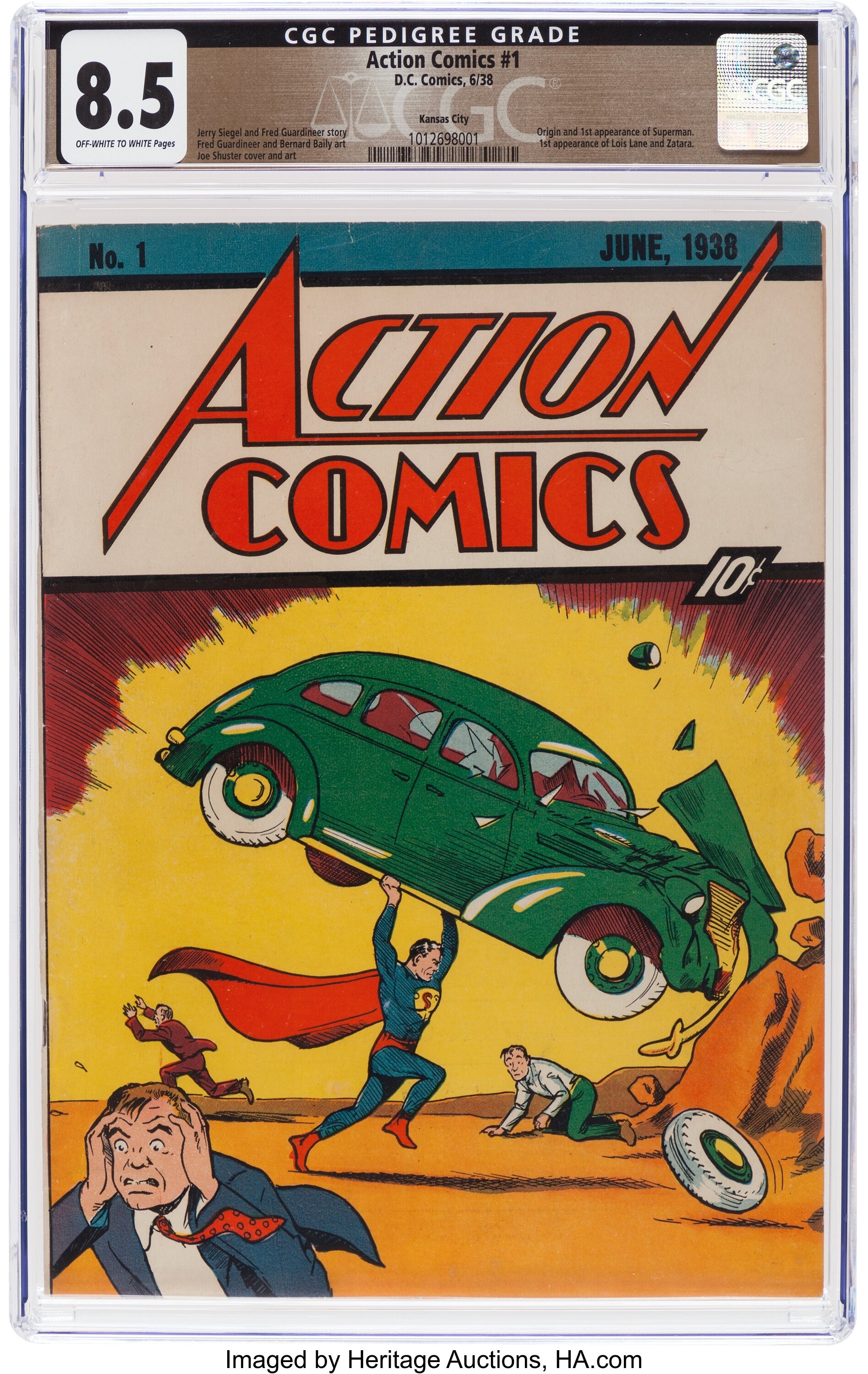 dau gia Action Comics anh 1