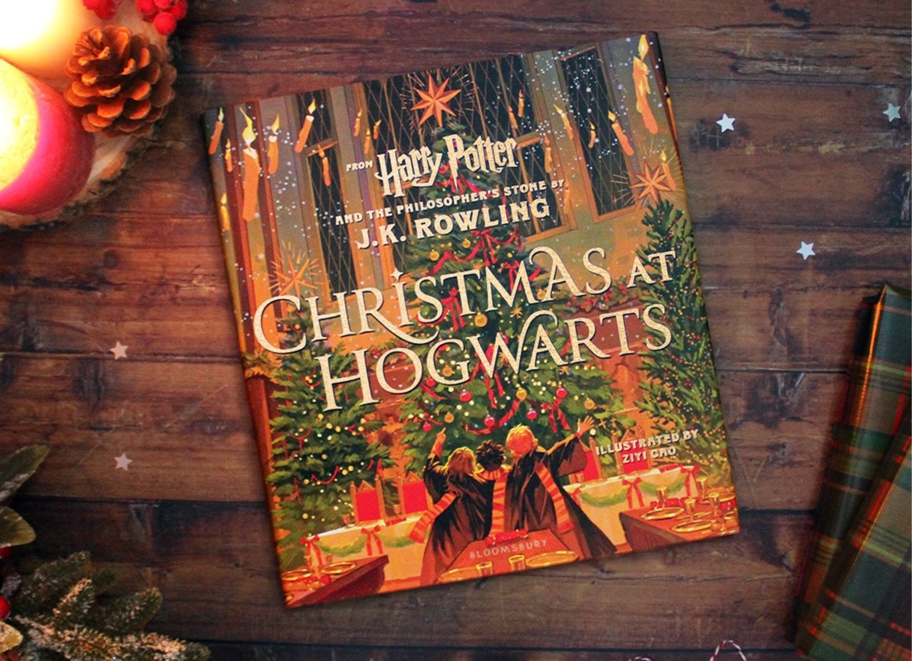 'Christmas at Hogwarts' tham gia thi truong sach Giang sinh hinh anh