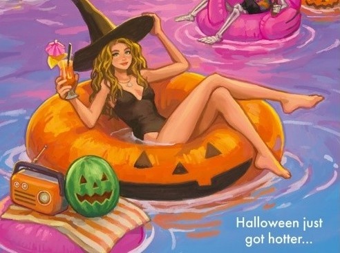 Lễ hội Halloween giữa mùa hè
