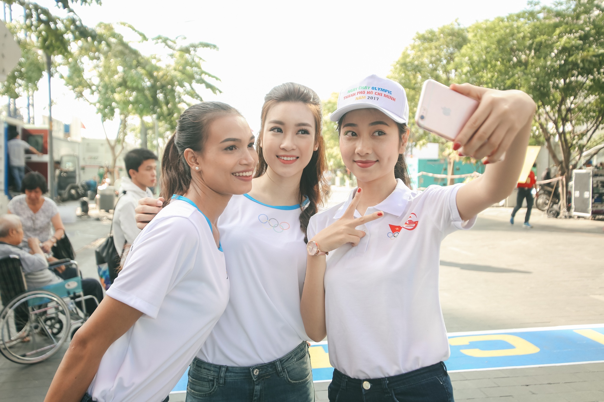 Do My Linh rang ro tham gia ‘Ngay chay Olympic’ hinh anh