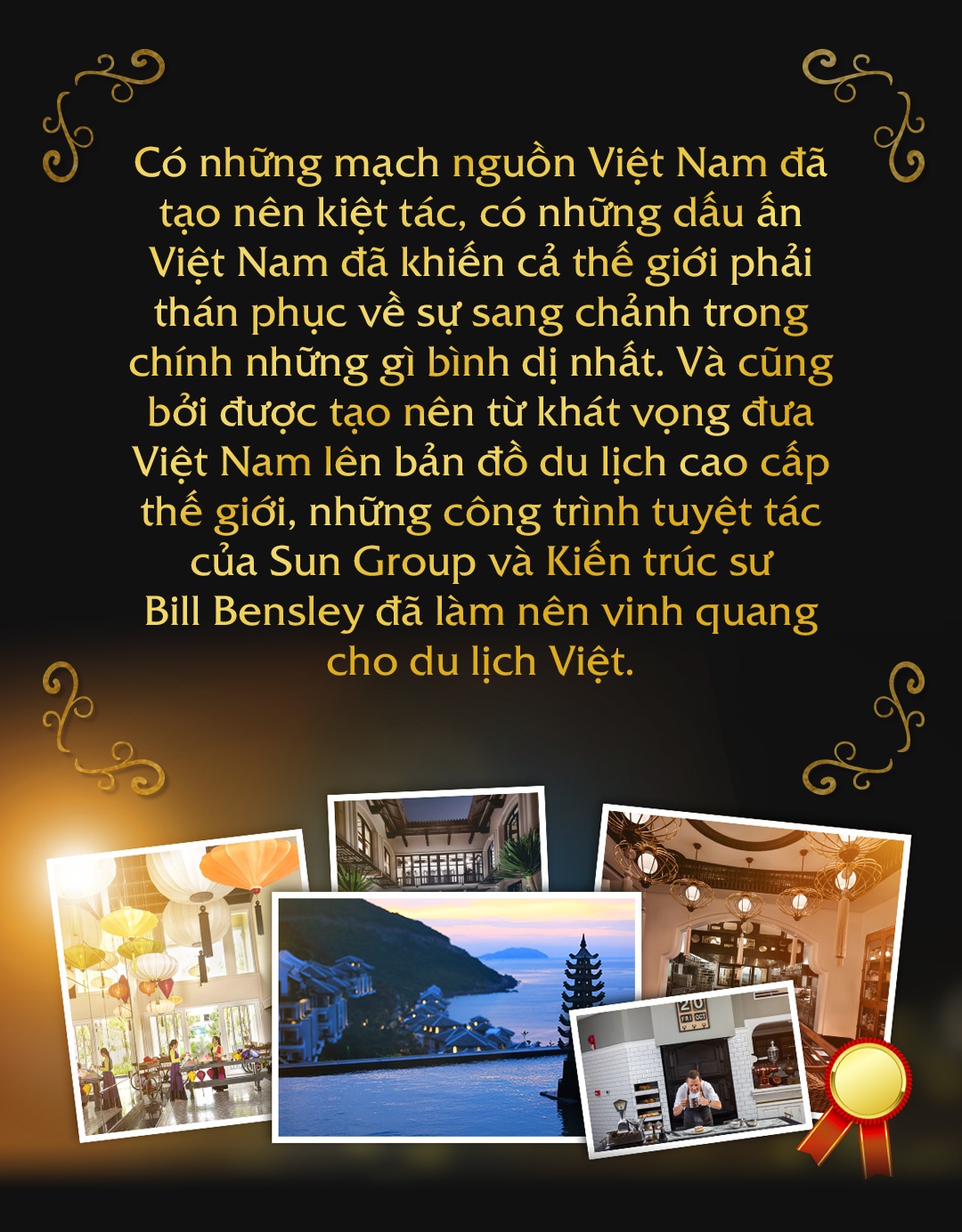 Sun Group, Hai resort Việt được vinh danh tại 'giả ảnh 17 Sun Group, Hai resort Viet duoc vinh danh tai 'gia anh 17