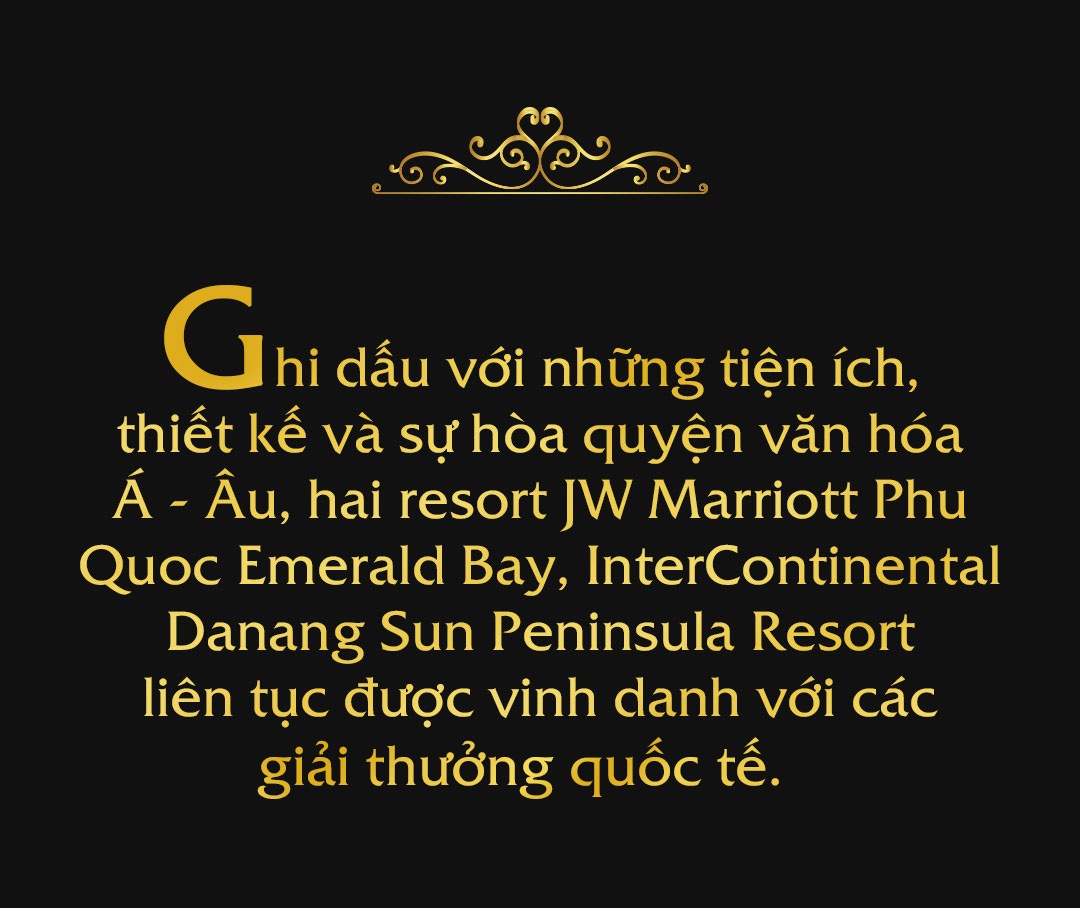 Sun Group, Hai resort Việt được vinh danh tại 'giả ảnh 1 Sun Group, Hai resort Viet duoc vinh danh tai 'gia anh 1