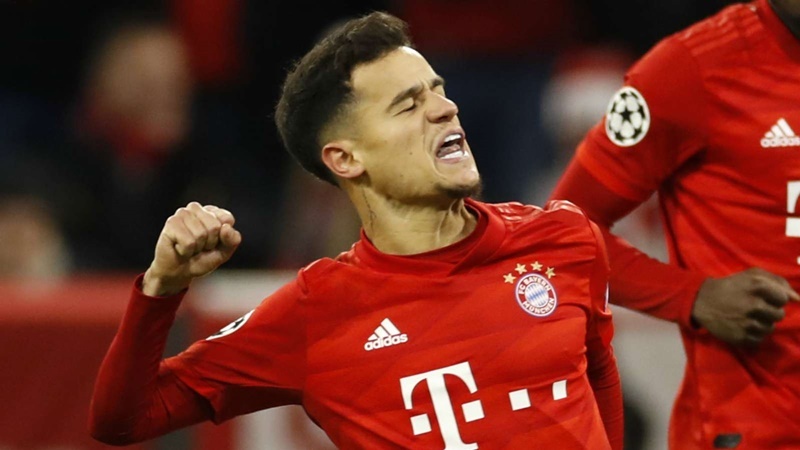 Coutinho lan dau ghi hat-trick cho Bayern Munich hinh anh
