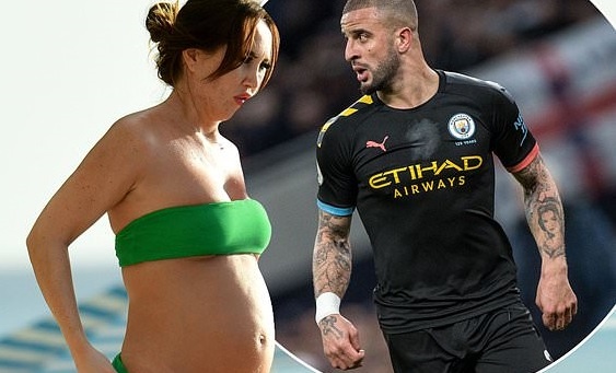 Kyle Walker bi to ngoai tinh voi nguoi mau hinh anh