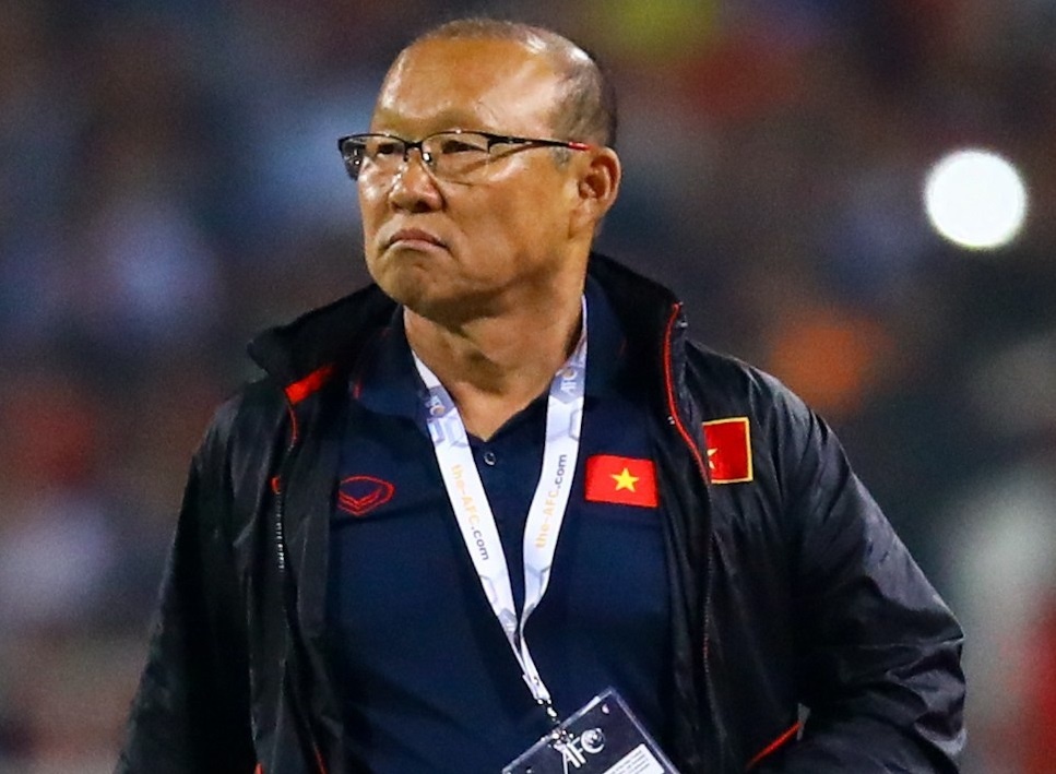HLV Park va nhung lan phan ung quyet liet voi trong tai hinh anh