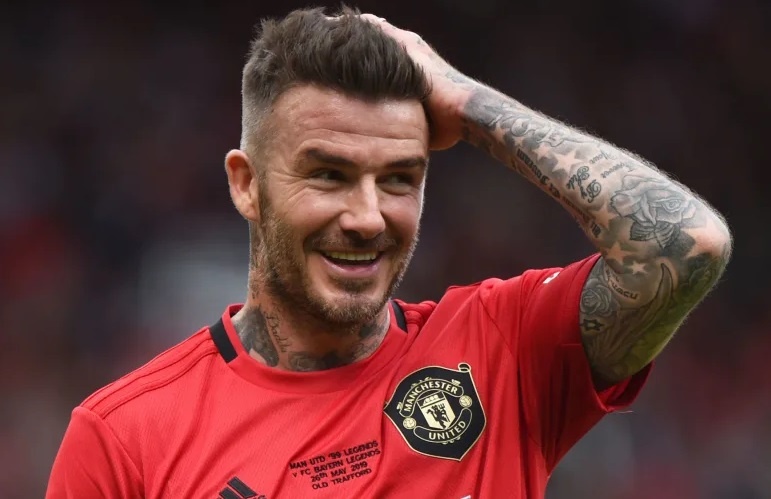 Beckham gap rac roi dau tien khi lam ong bau bong da hinh anh