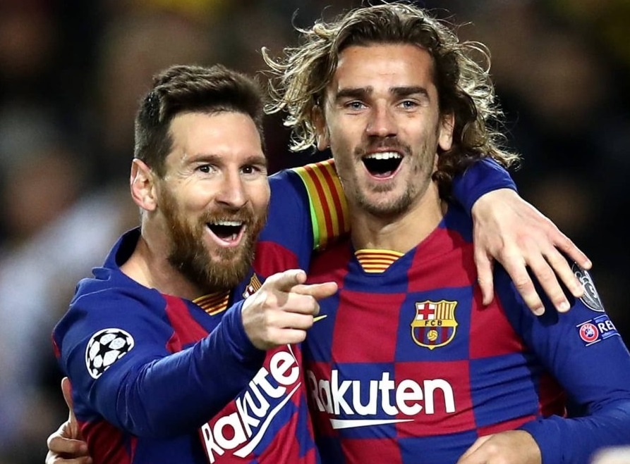 Messi nhuong co hoi ghi ban cho Griezmann hinh anh