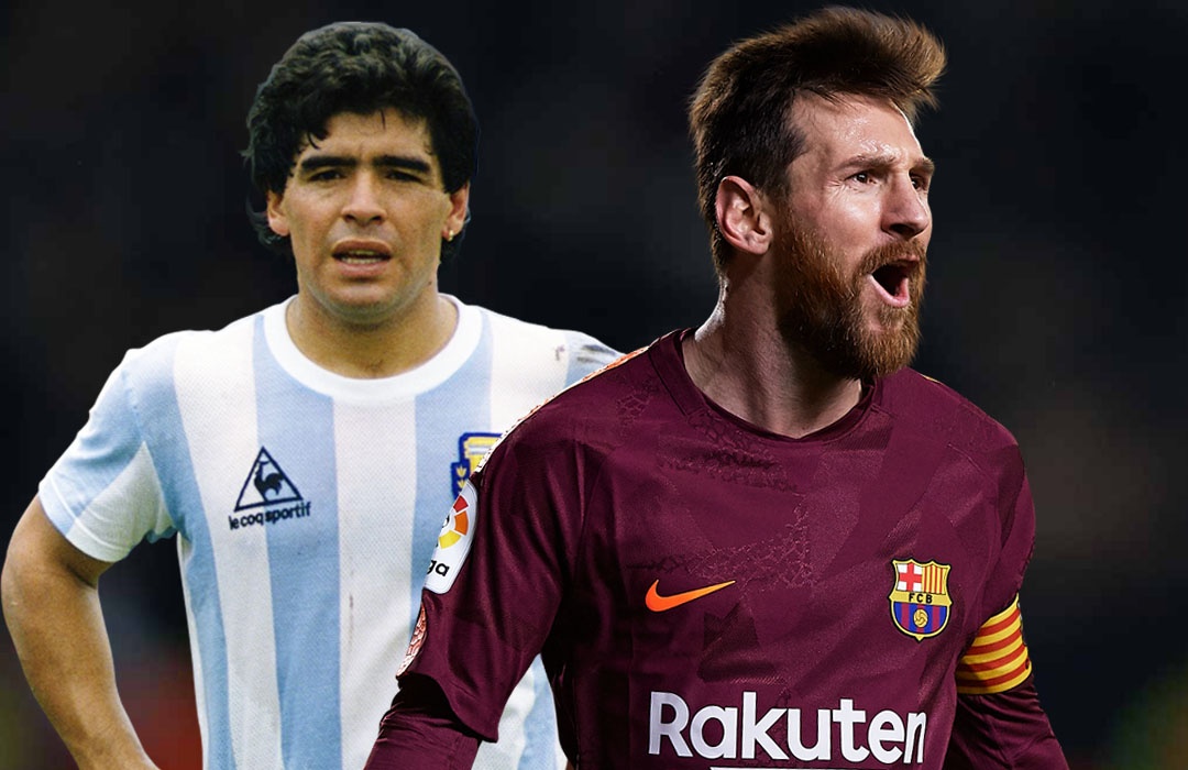 Messi va Maradona - 'keo trai' nao hay hon? hinh anh