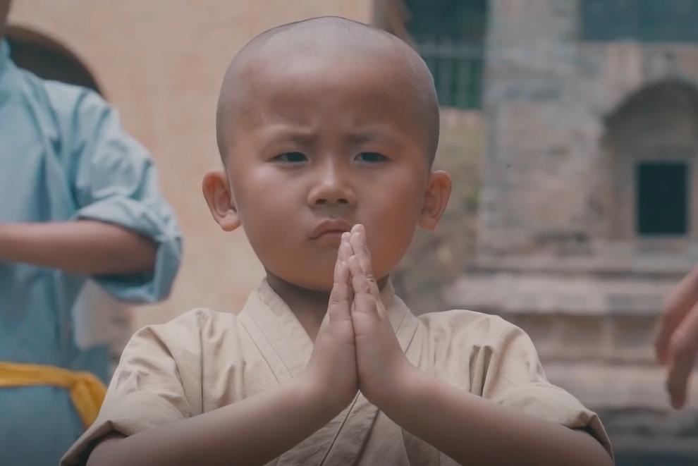 Mot ngay kho luyen cua de tu Thieu Lam hinh anh