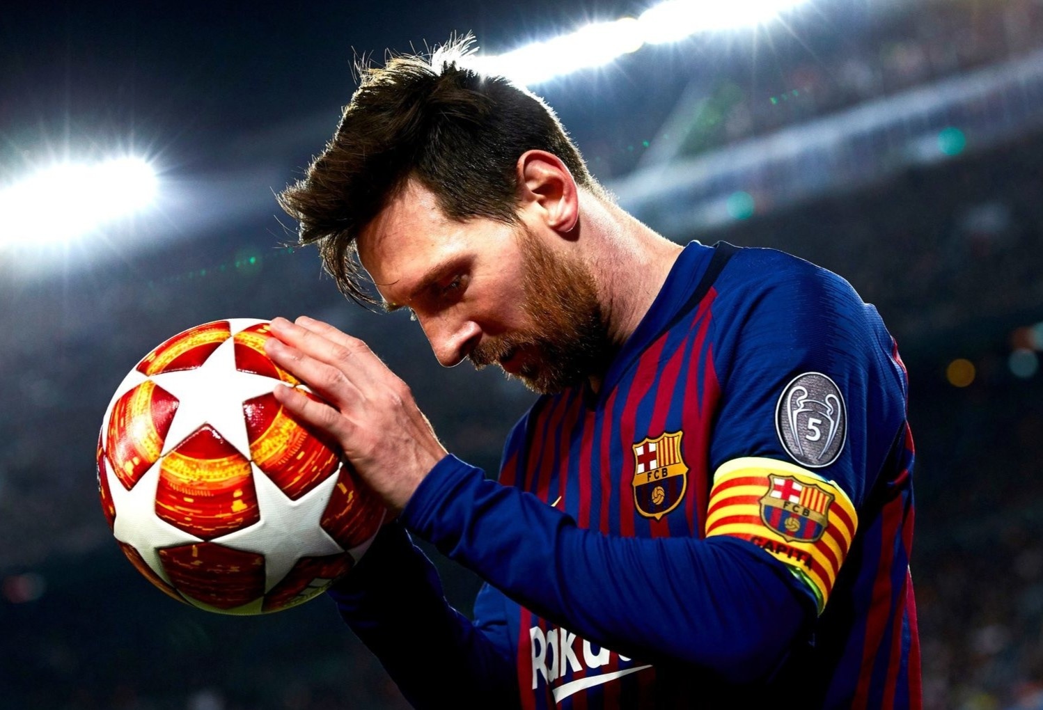 Messi nghi tap truoc tu ket Champions League hinh anh