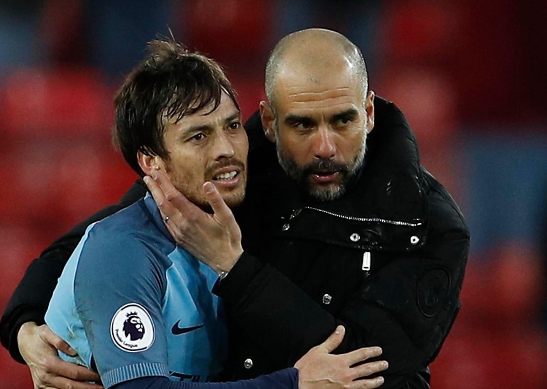 David Silva choi tran cuoi cung cho Man City hinh anh