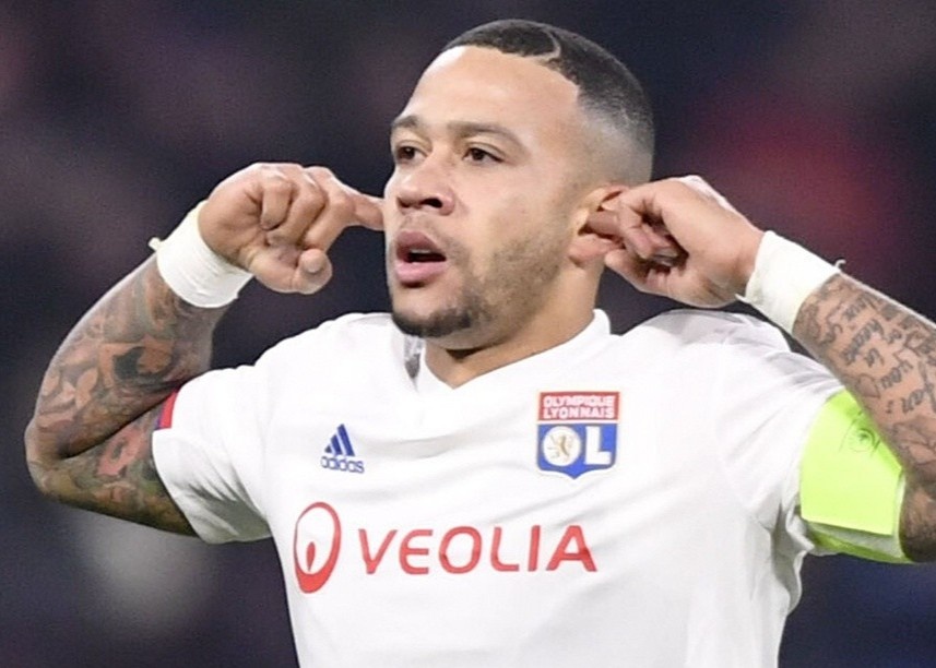 Depay len tieng truoc tin se gia nhap Barca hinh anh