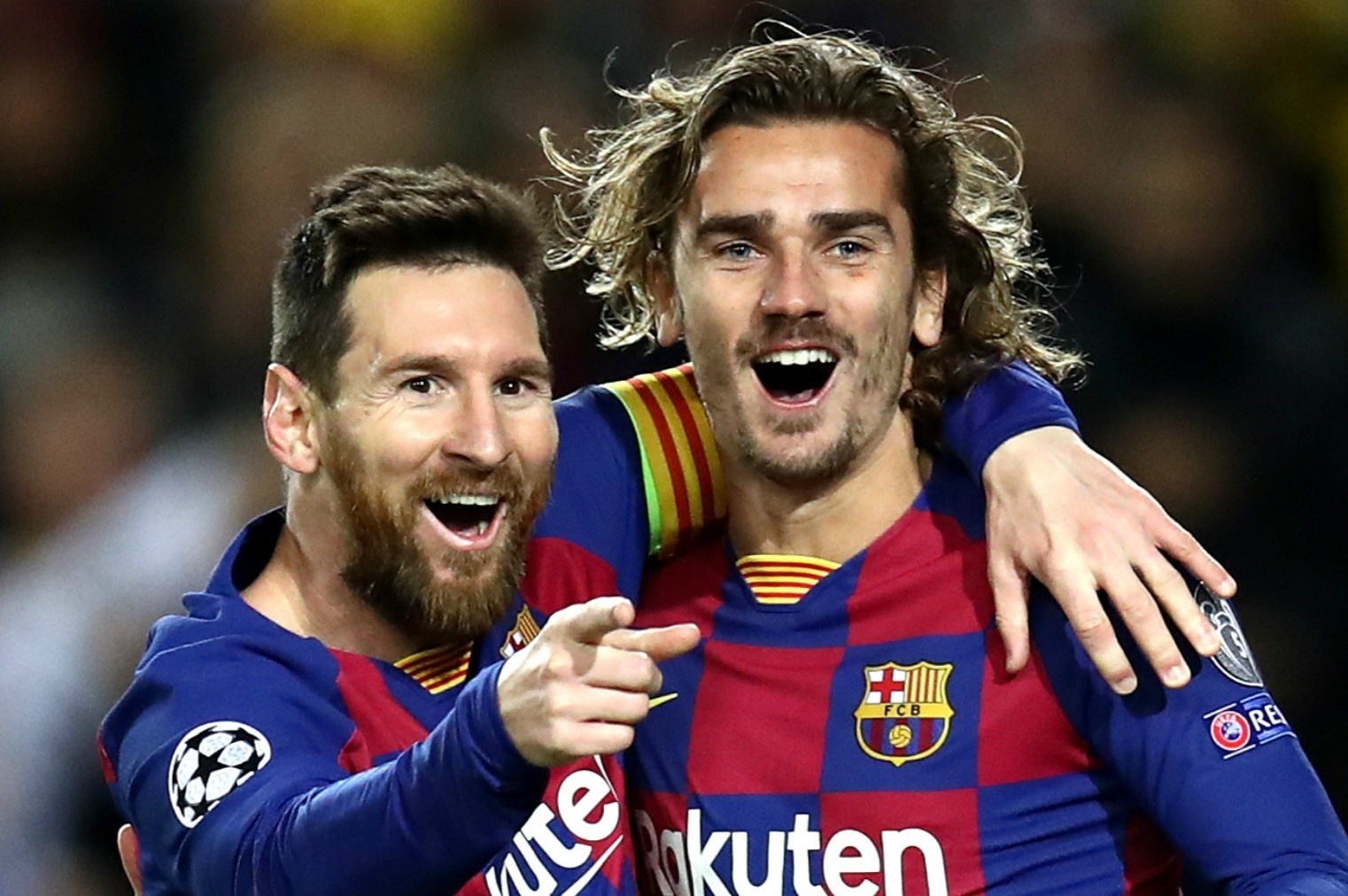Griezmann: 'Moi thu giua toi va Messi dang tien trien' hinh anh
