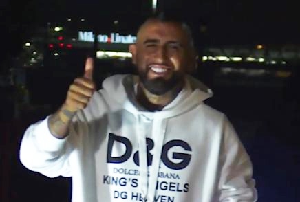 Arturo Vidal co mat o Inter Milan hinh anh