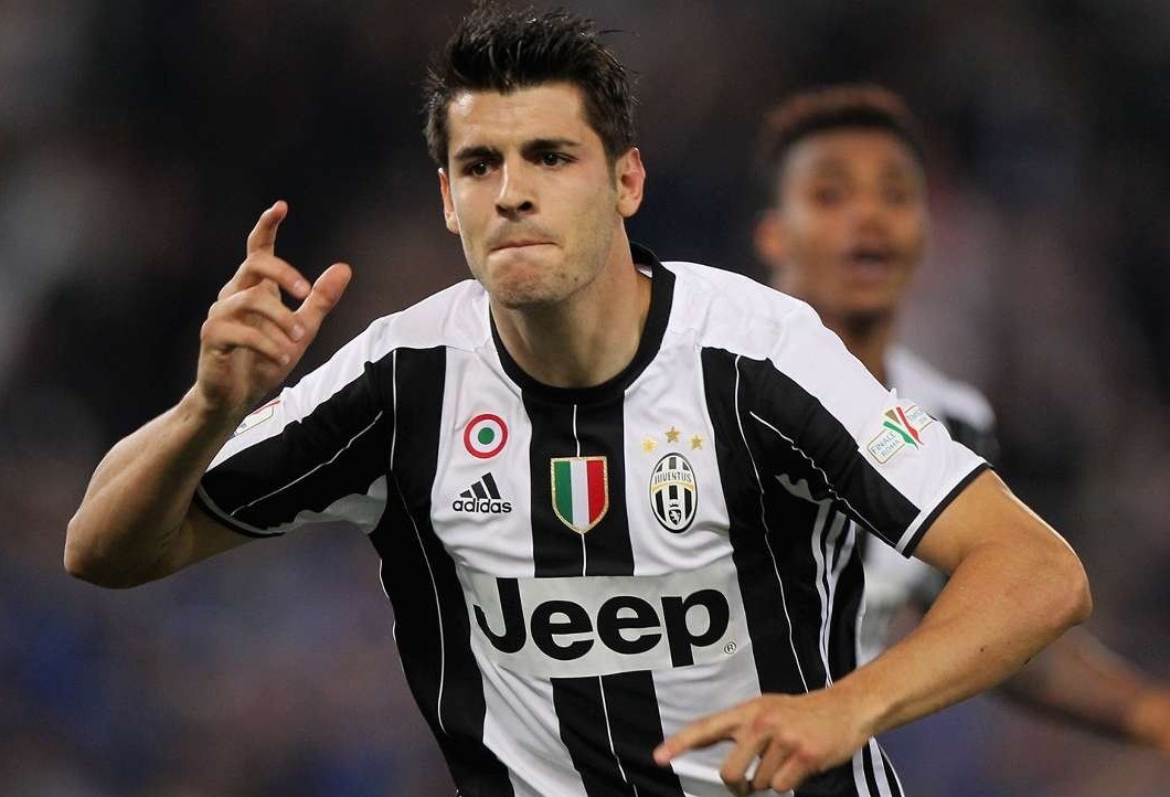 Morata duoc chao don khi gia nhap Juventus hinh anh