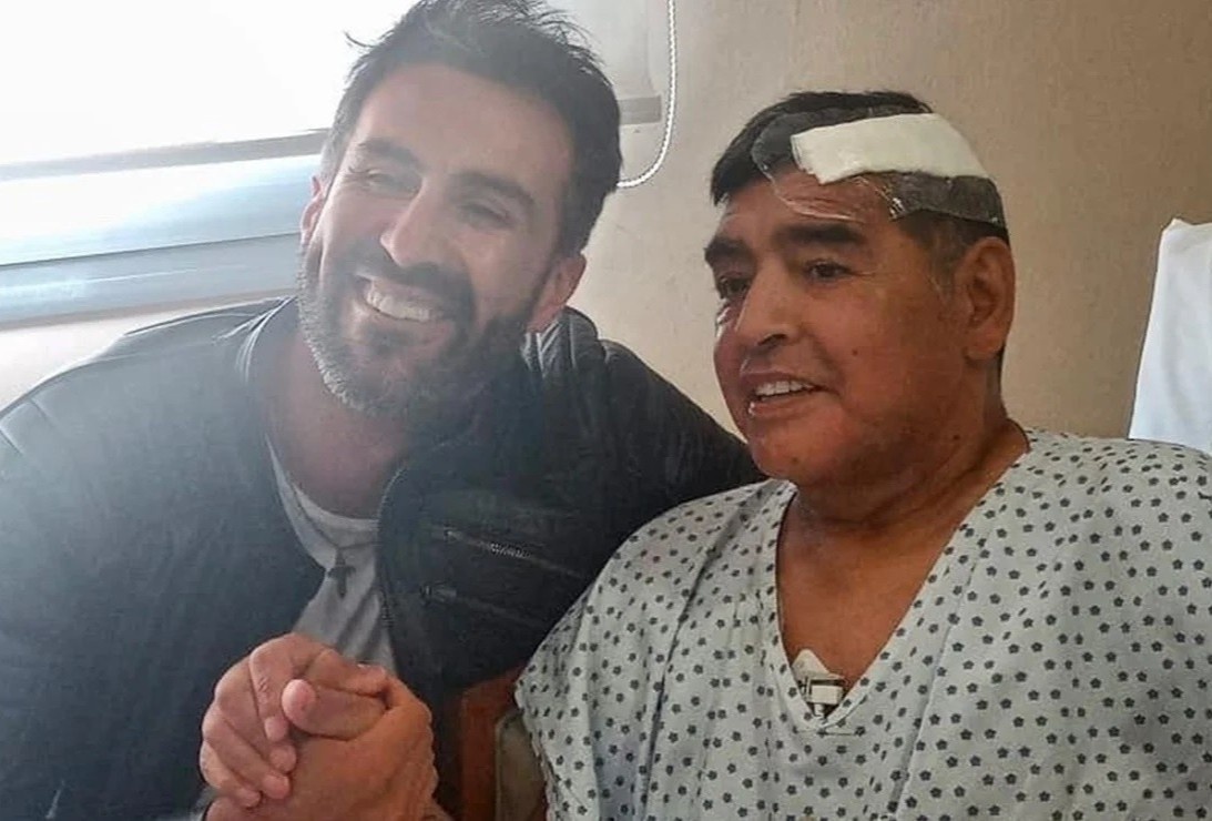 Hinh anh cuoi cung cua Diego Maradona truoc khi qua doi hinh anh