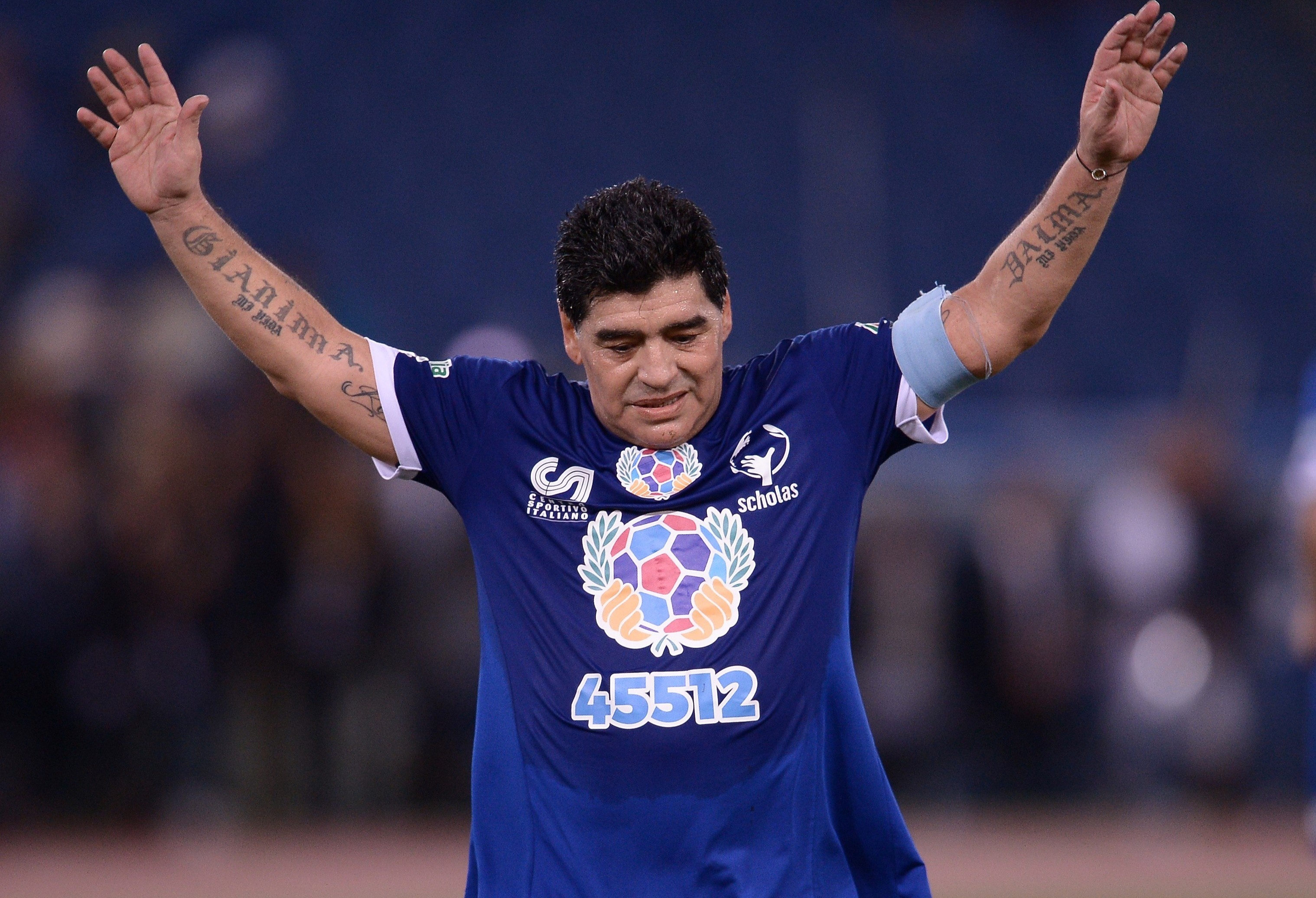 Tran dau cuoi cung cua Maradona o tuoi 56 hinh anh