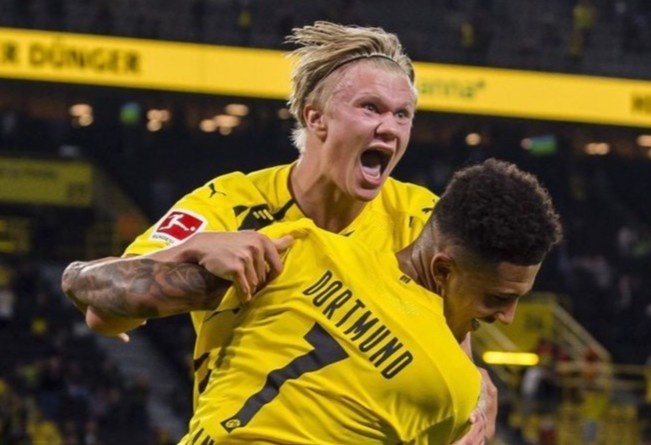 Haaland duoc dinh gia 100 trieu euro hinh anh