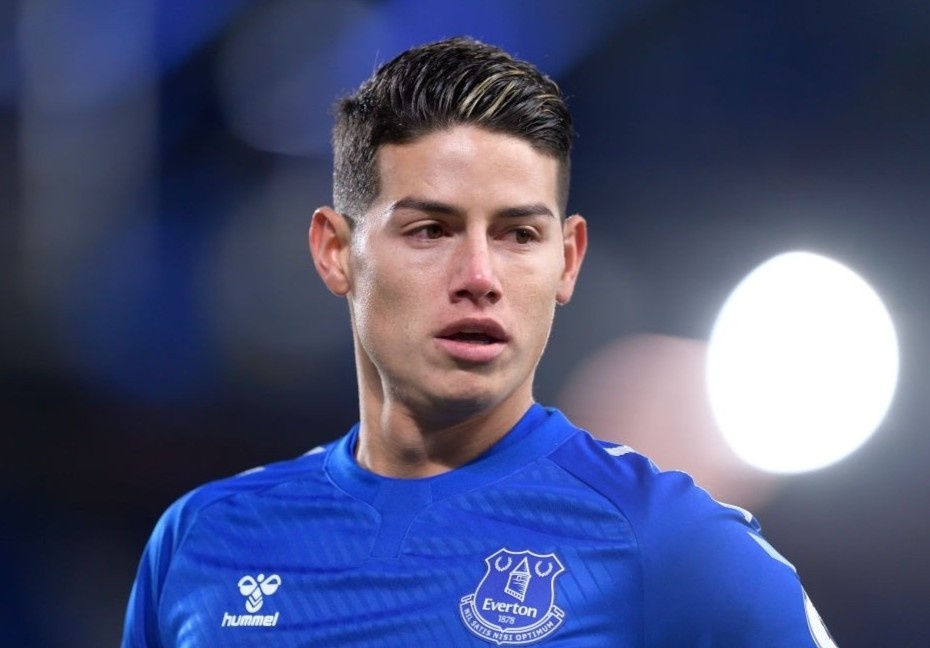 James Rodriguez nhat nhoa trong tran thua cua Everton hinh anh